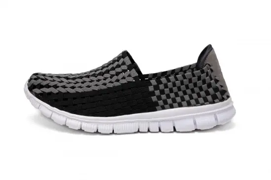 Breathable Comfortable Lightweight Woven Hollow Work Shoes