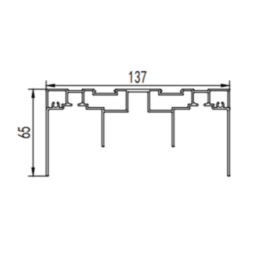 Fenêtre coulissante en aluminium Moule d&#39;extrusion de profil en aluminium