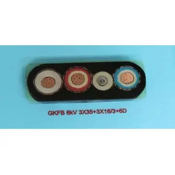 EPR insulated CR sheathed rubber sheathed flat flexible cable
