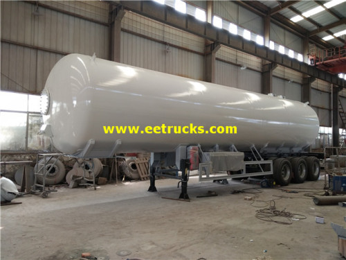 56m3 24ton Used LPG Tanker Trailers