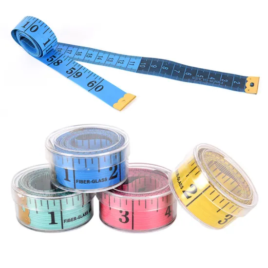 Transparent Box 150cm Shock Promotional Costume with Customizable Soft Tailor Measure Tape