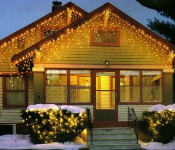 STARKING Decorative LED Curtain Lights - RGB String Lights for Christmas