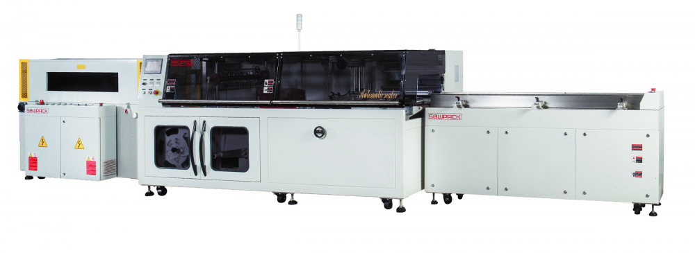 All-Servo Continuous Motion Side Sealer dengan Outfeed