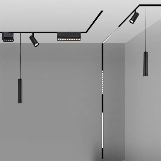 High Brightness Commercial LED Track Light - Rail System Aluminum LED Magnetic Track Lighting