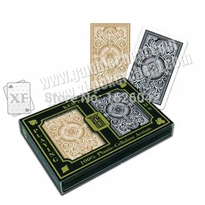 XF KEM Arrow Poker Size plastic playing cards| Wide Jumbo Index