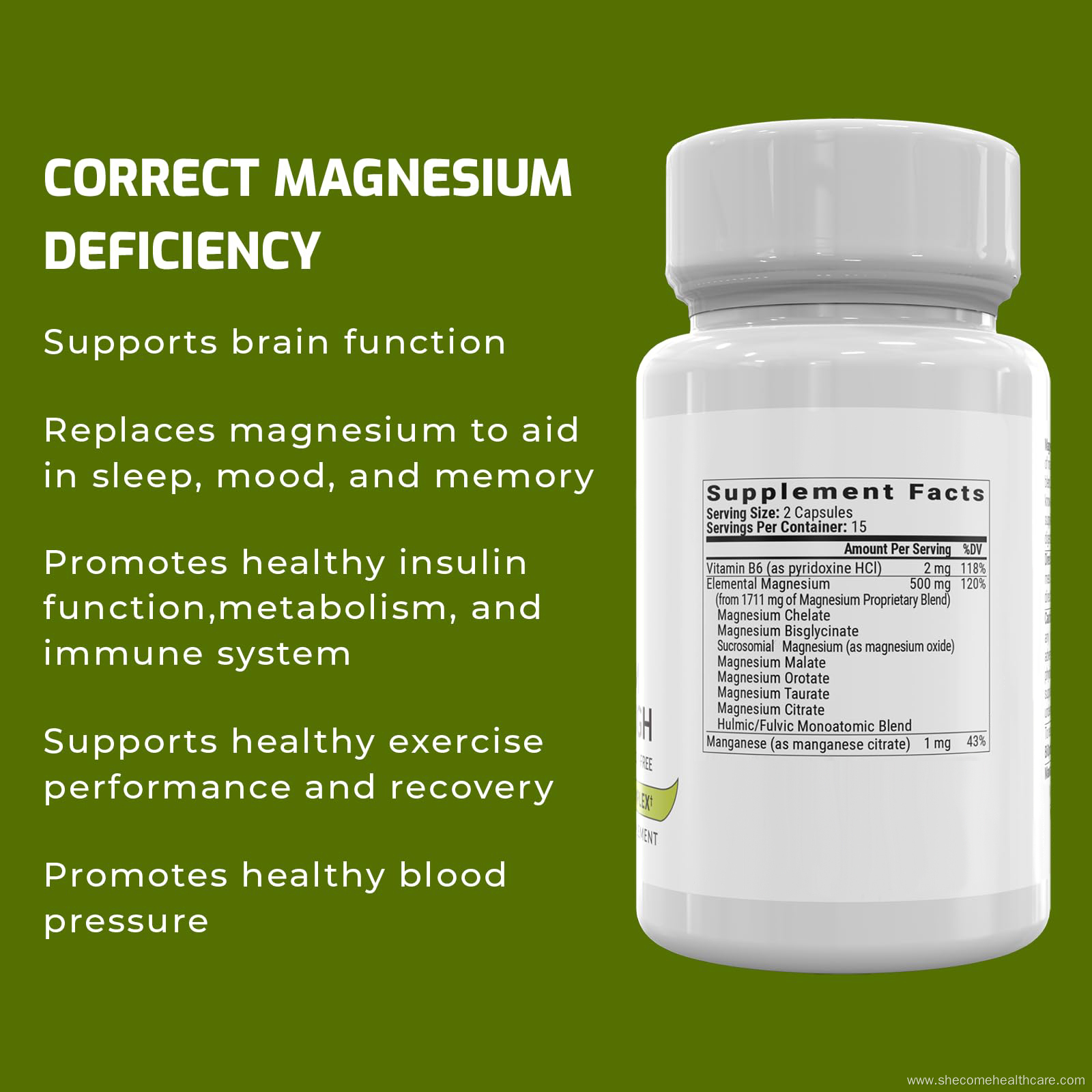 Magnesium Breakthrough Supplement for Sleep and Brain Health