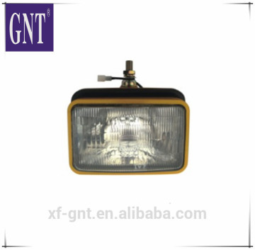 excavator spare parts rubber material square lamp