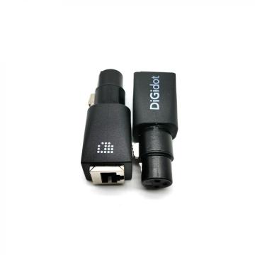 XLR 3P to RJ45 Jack Adapter with Logo