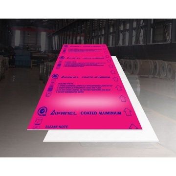 Placa de aluminio fucsia brillante de 1,6 mm de espesor 5052 H32