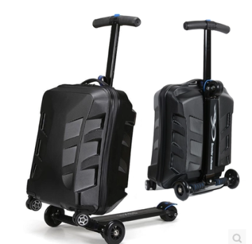 New & Fashion colourful travel trolley luggage bag /sky travel luggage bag/long luggage trolley bags