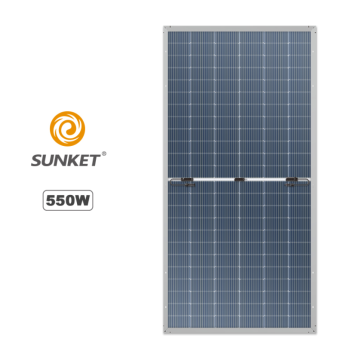 Panel solar de media celda de la marca Mono JA 550W