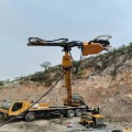 WGQK-180D crane modified slope drilling rig