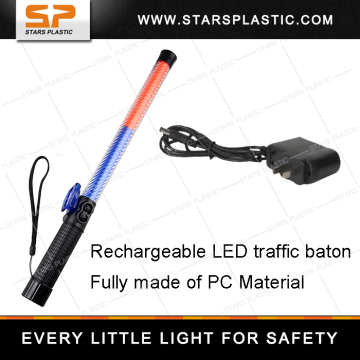 Outdoor Safety Traffic Signal Control Warning LED Light Flashing Wand Baton