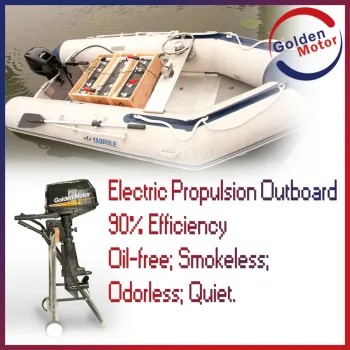10HP DC Power Gasboat Motorboat Electric Outboard Kits