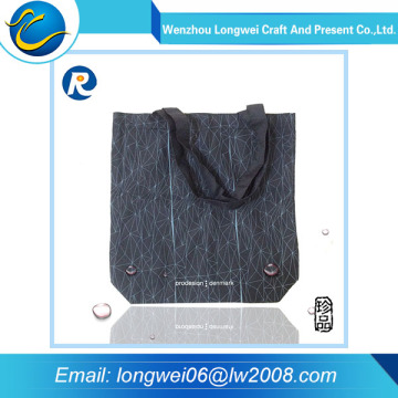 OEM Cheap eco foldable 210d polyester bag foldable shopping bag