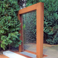 Corten Steel Water Feature/Fountain with Water Reservoir