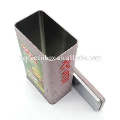walmart custom gift cookie tin can/square cookie metal tin box