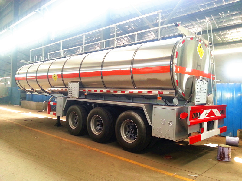 Aluminium Fuel Tank Semi Trailer