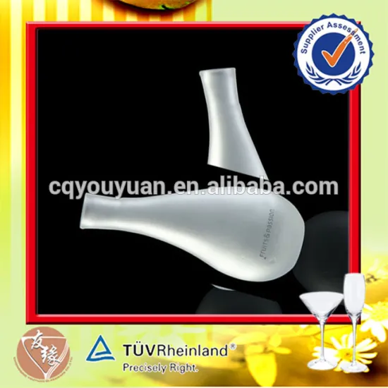 White Frost Hand Sanitizer Bottle Container 100ML Round Bottle Glass