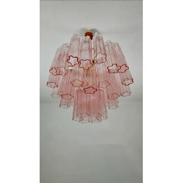 Customisable multi-coloured acrylic living room chandelier