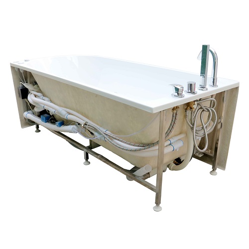 Massage Bathtub with Waterfall for 2~4 People