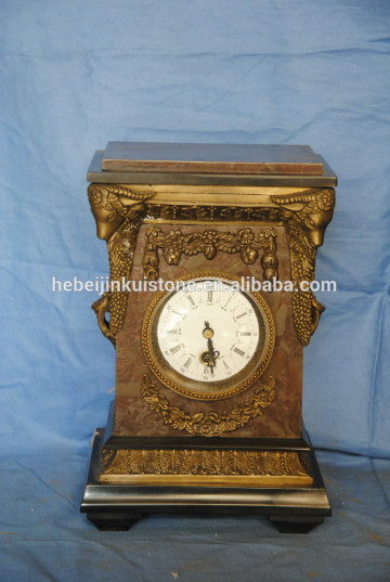 brass mechanial clock