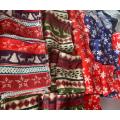 Soft Warm Christmas Fuzzy Raschel Fleece Thick Blanket