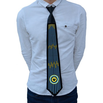 Fashion LED Luminous Tie - Glowing Necktie with Sound