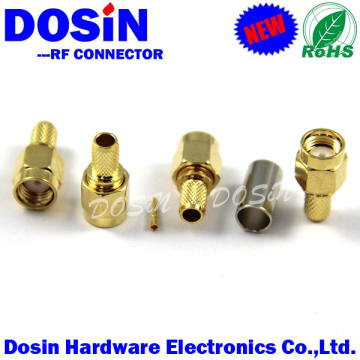 Female Straight PCB RF SMA Connector
