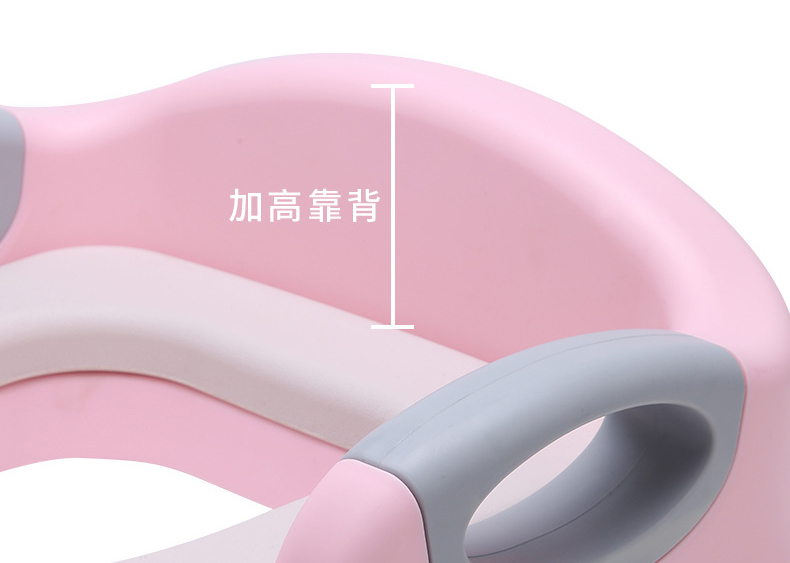 Anti-slip Toilet Training Seat with Splash Guard
