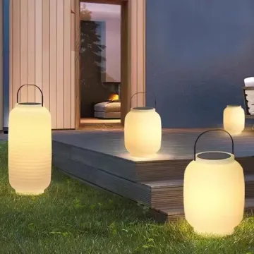Solar-Powered Bluetooth Speaker and Outdoor Light Combo