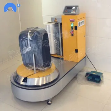 Cheap price wrapping machine luggage aiprot south africa