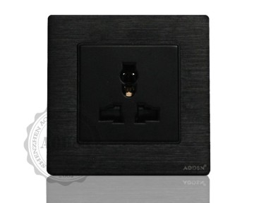 universal 3 pin wall socket
