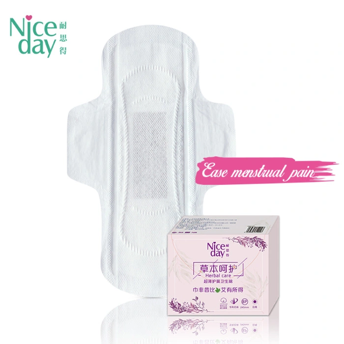 Patent Herbal Organic Healthy Feminine Hygiene Pads