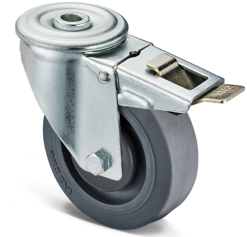 Twin wheel casters with CE certificate