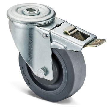 Twin wheel casters with CE certificate