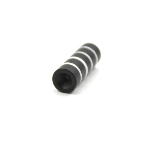 Black epoxy coating magnet Dia8x4mm with countersunk hole