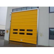 Automatic high speed stacking roller shutter door