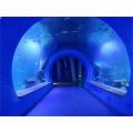 Túnel de acuario acrílico de cliente grande de lujo