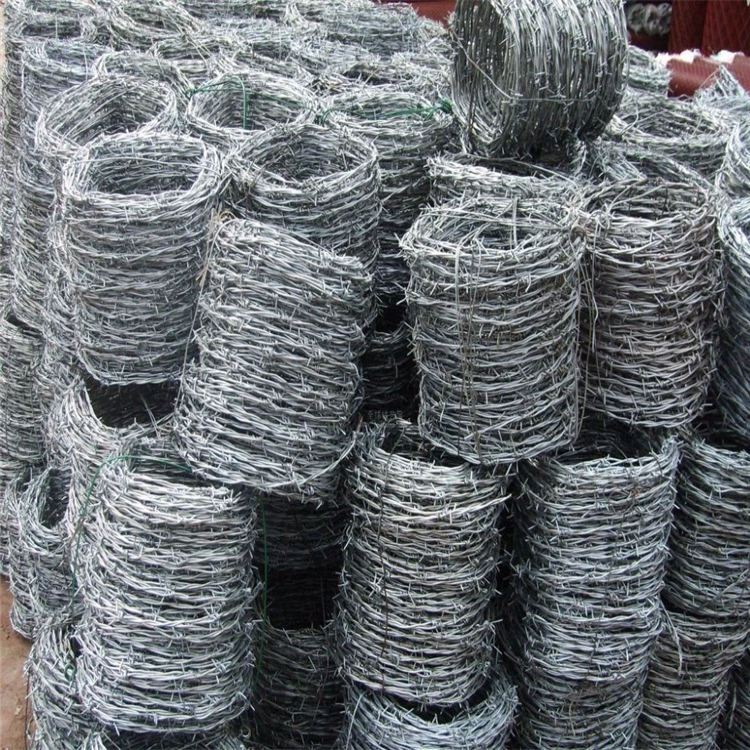 GI barbed wire length per roll for fence