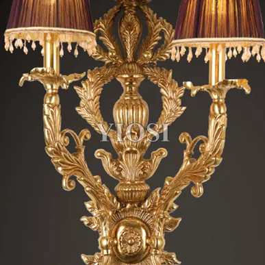 Vintage Brass Wall Lamp - Decorative Home Lighting Fixtures
