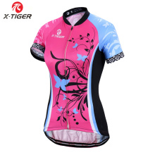 X-Tiger Women Ultraviolet-Proof Cycling Jerseys MTB Bike Clothing Women Bicycle Clothes Wear Ropa Ciclismo Cycling Clothing