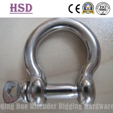 Stainless Steel European Bow Shackle of Rigging Hardware