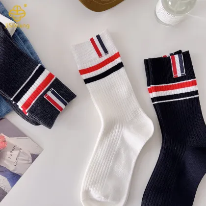 Korean version TB socks children ins high tube socks college wind pile socks