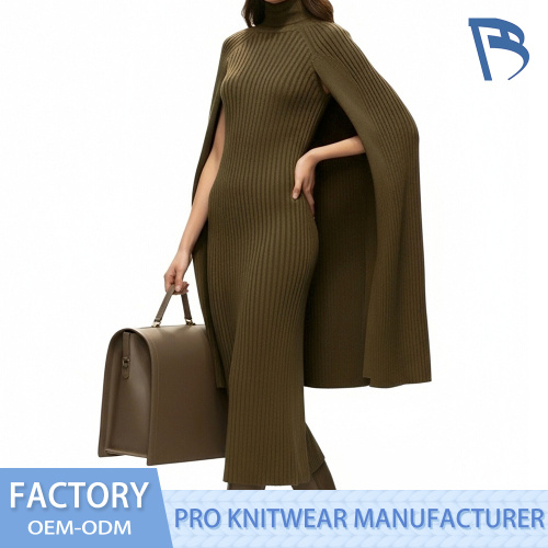 Saman rajutan wanita nada kopi