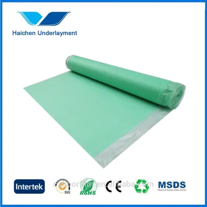 Green EPE foam rubber serenity mat flooring underlay