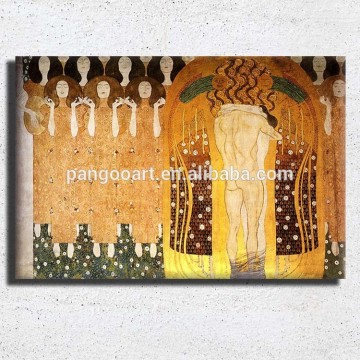 Abstract famous art painting reproduction Gustav Klimt painting
