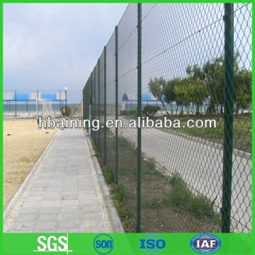 Chain link fence black mesh wholesale china market