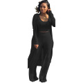 Women 3 Piece Outfit long sleeve cardigan