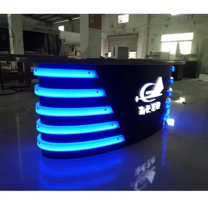 Internet Live Talk Show Broadcasting Desk
